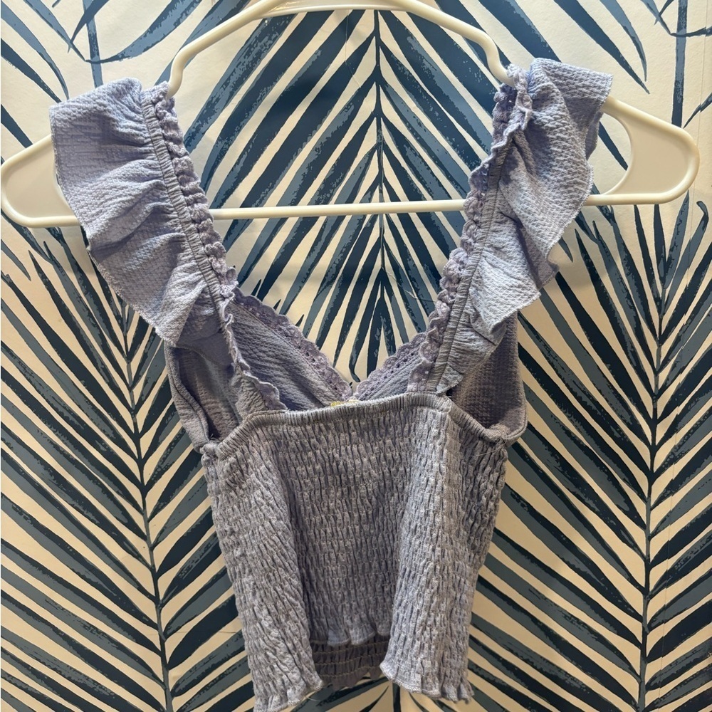 Urban Outfitters Sydney Smocked Tank Top XS - Picture 6 of 6